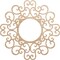Ekena Millwork Reims Wood Fretwork Pierced Ceiling Medallion, Alder, 28"OD x 10 3/4"ID x 1/4"T CMWP28X28X0250REAL - alternate 1